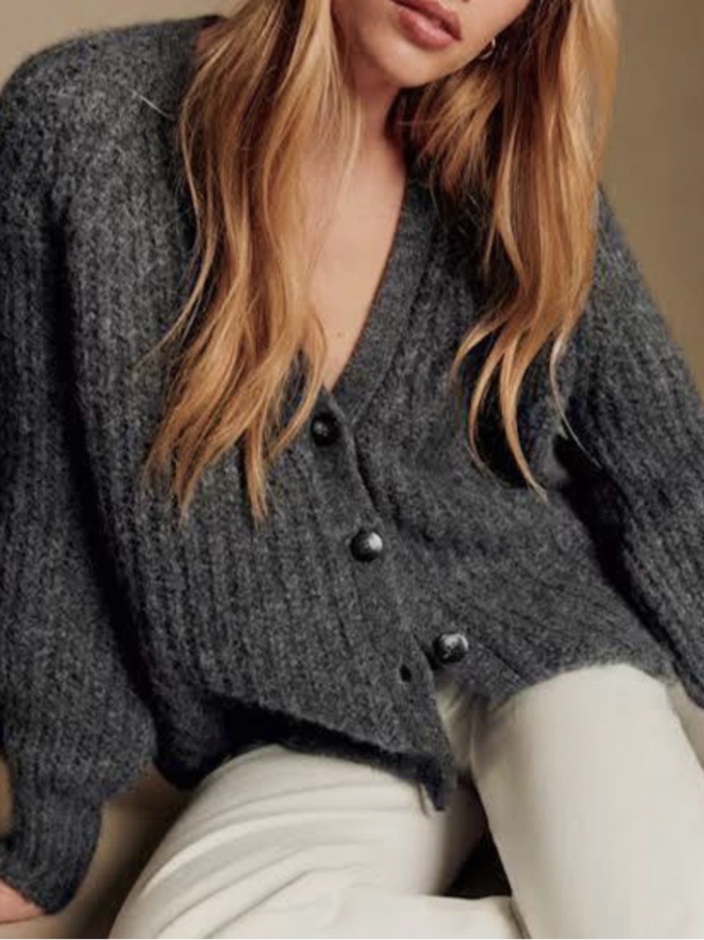 Sézane Basile Cardigan Size S